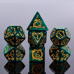 Handan DND dice during game night offering stylish, reliable performance.