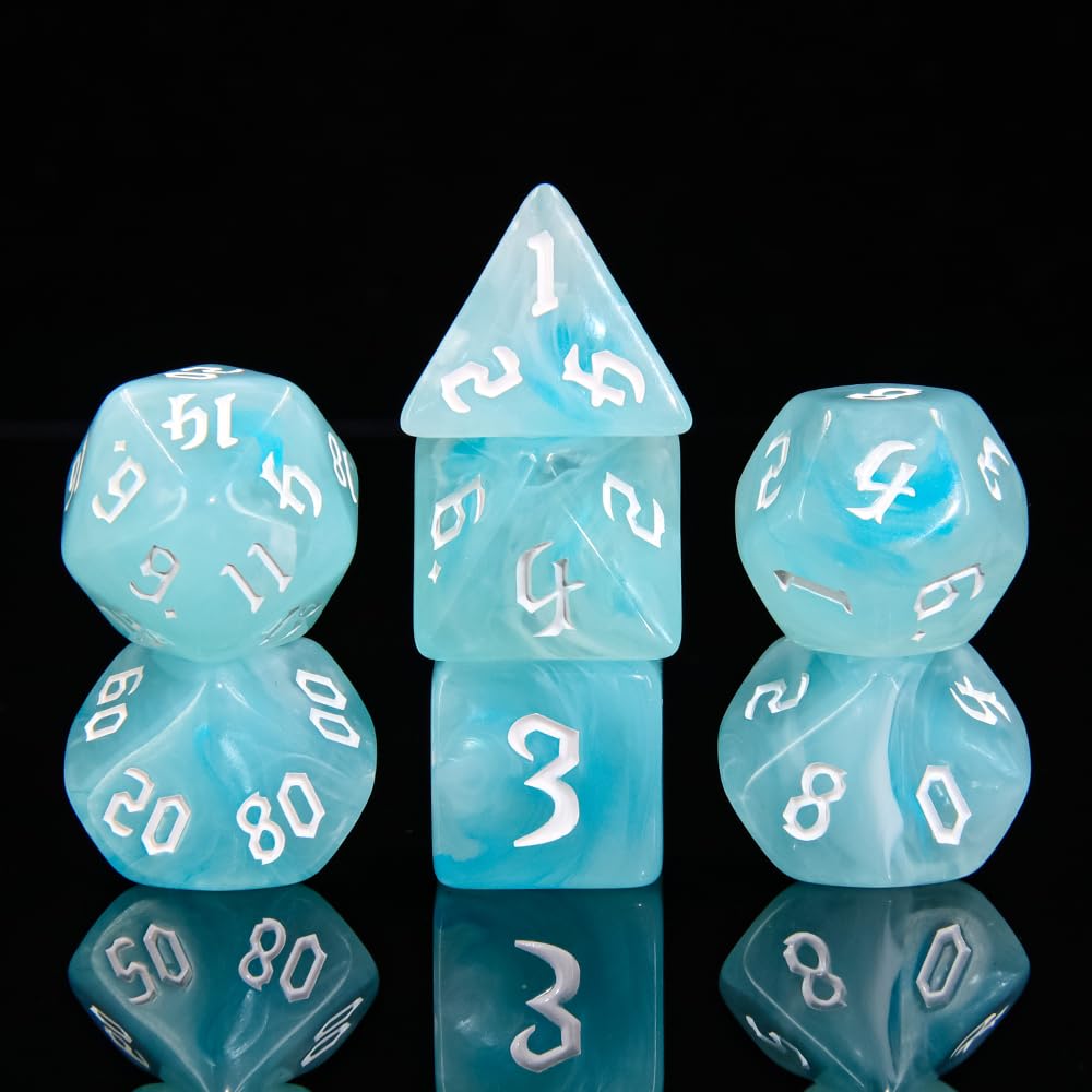 Handan tabletop dice for D&D, Shadowrun, MTG, versatile for learning and gameplay.