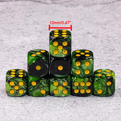Handan durable acrylic dice with smooth surfaces resisting wear and fading.