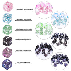 Handan dice with bold numbers for quick reference during gameplay