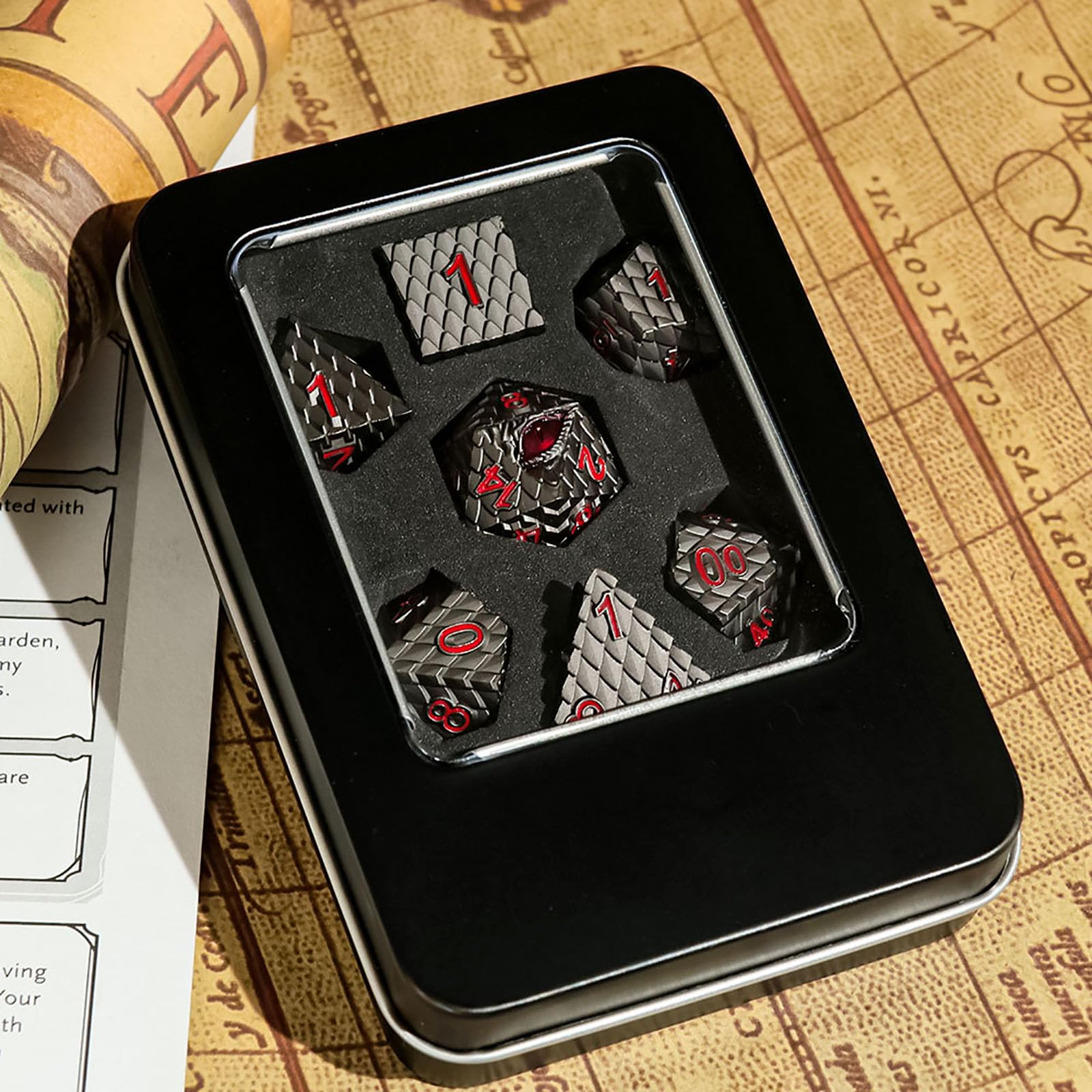Handan gift-box presentation makes a striking present for friends and fellow gamers.