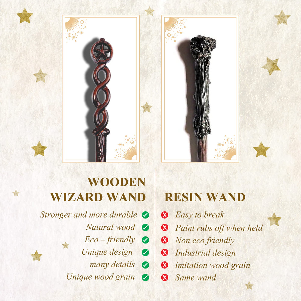 Handicraftviet wand ideal for Halloween decorations and magical vibes