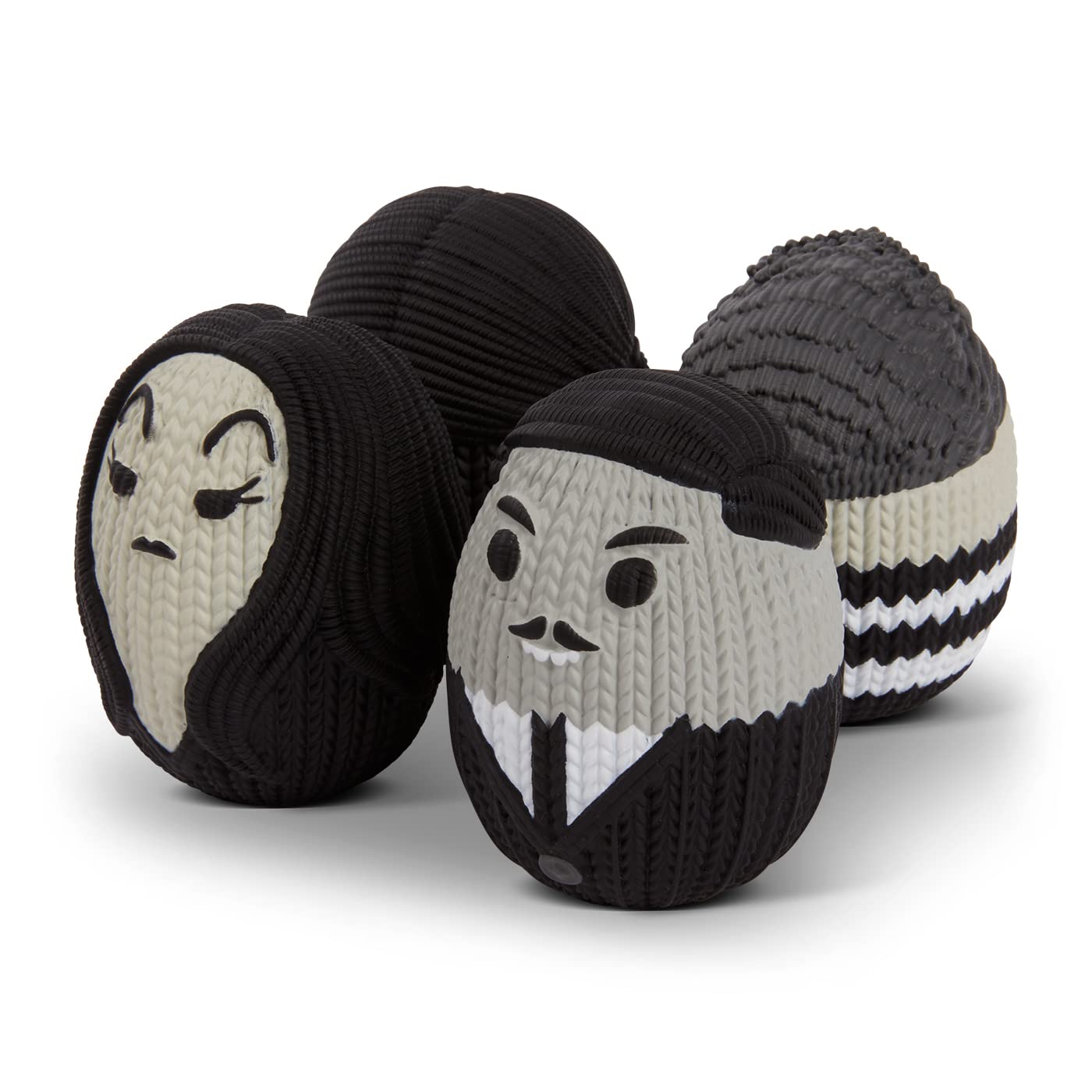 Handmade by Robots Addams Mini Egg 4 Pack fits Scooby-Doo universe display.