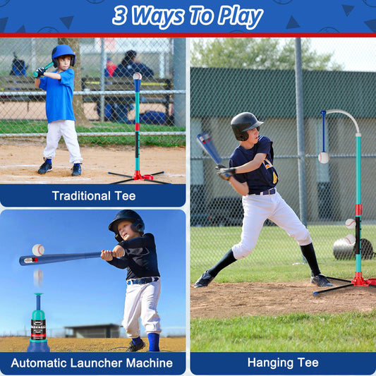 Handwell T-Ball Set fixed tee for target hitting practice