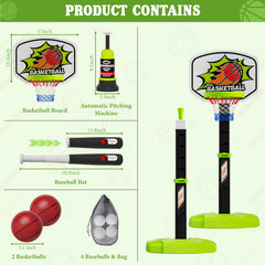 Handwell 3-in-1 included balls ready for immediate play.