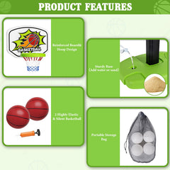 Handwell 3-in-1 indoors or outdoors play setup for flexible use.
