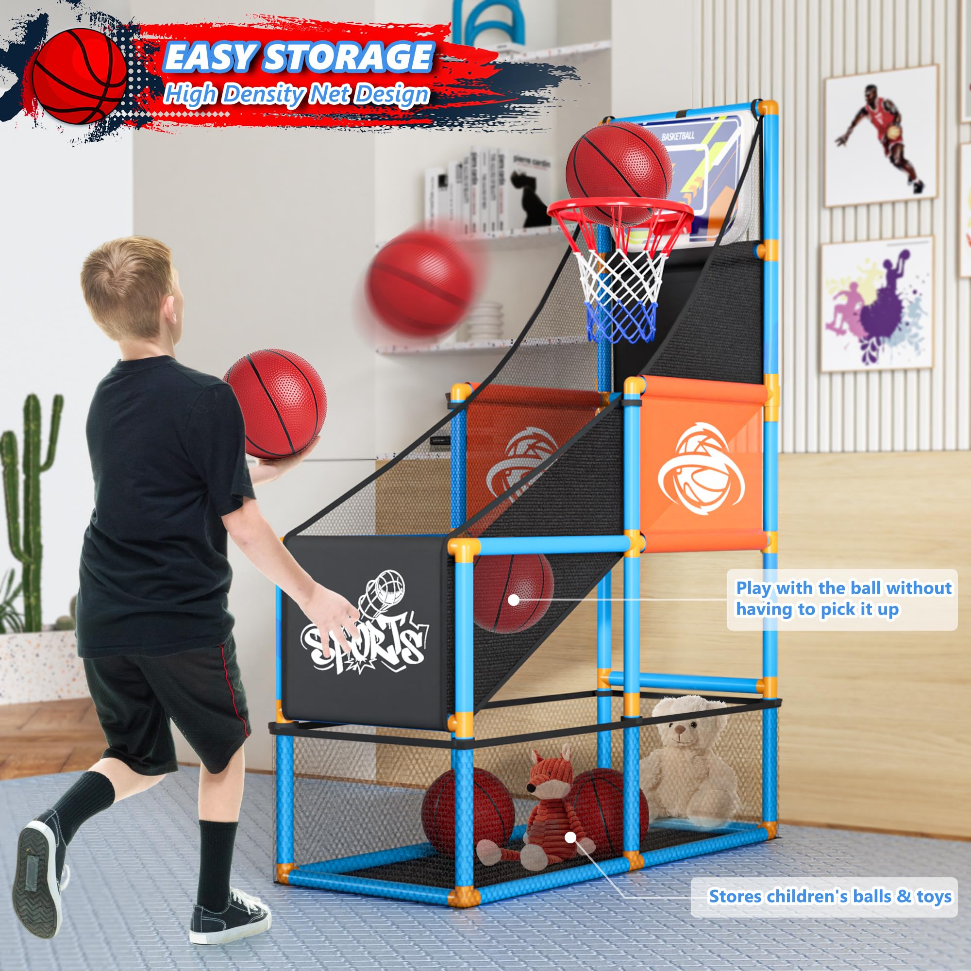 Handwell adjustable height suits growing players during sessions.