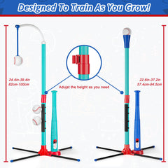 X-shaped base provides stable support during play