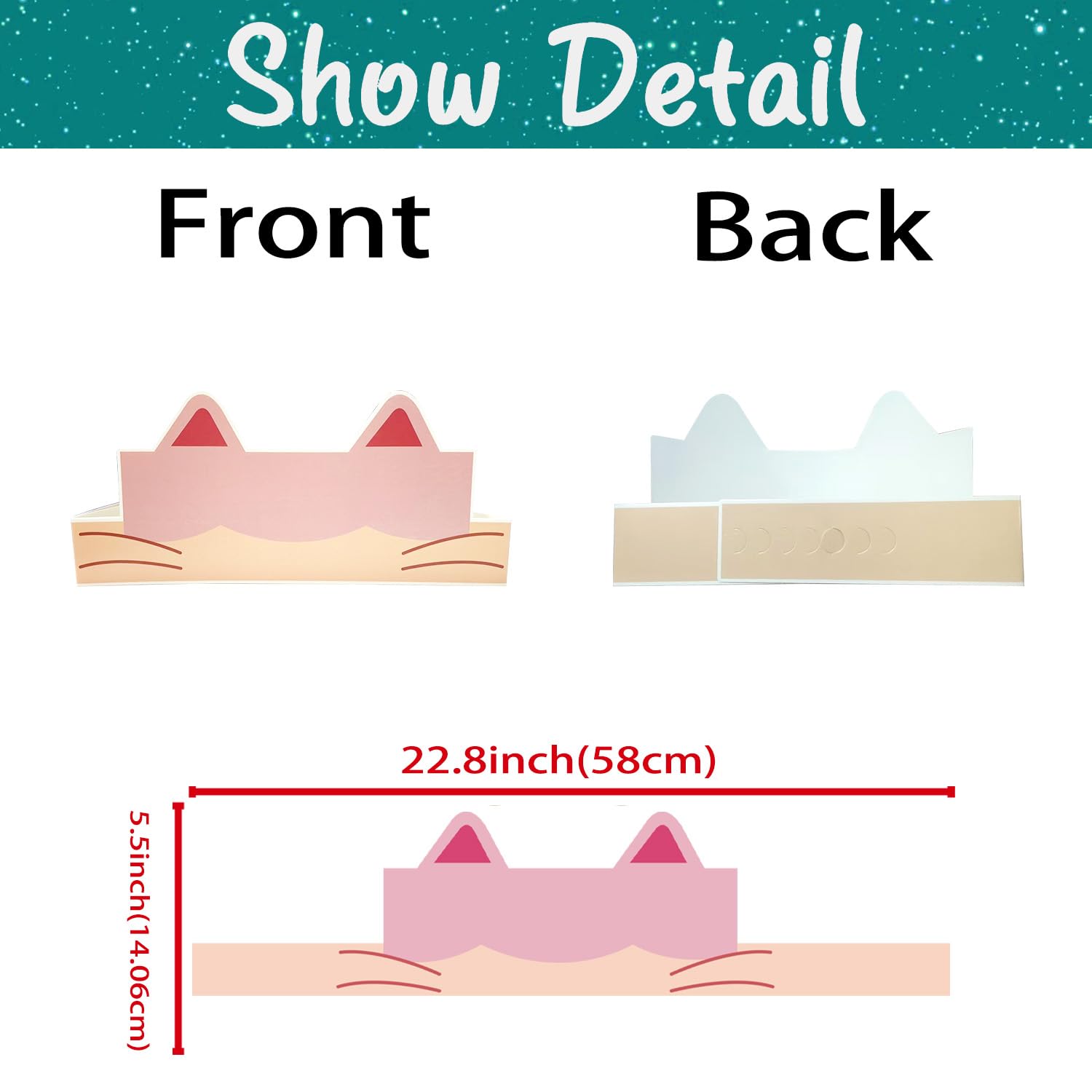 HANEI cat-dollhouse friends crowns in varied designs for stylish celebrations.