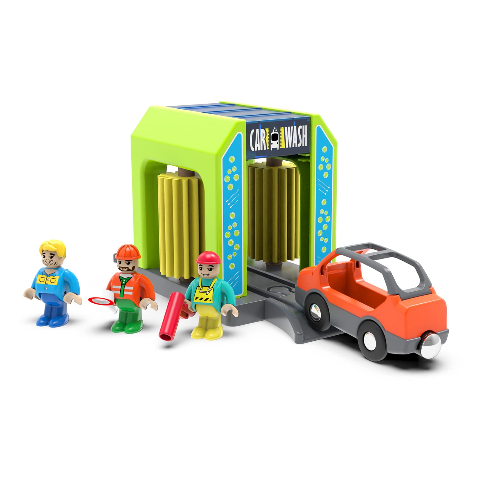 HANQIANN car wash station wash-office image for immersive pretend play and scene setup.