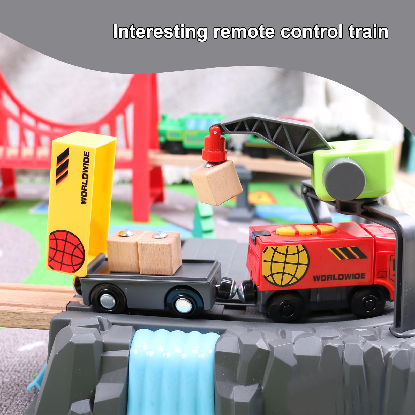 HANQIANN remote control unit delivering intuitive forward stop and reverse action