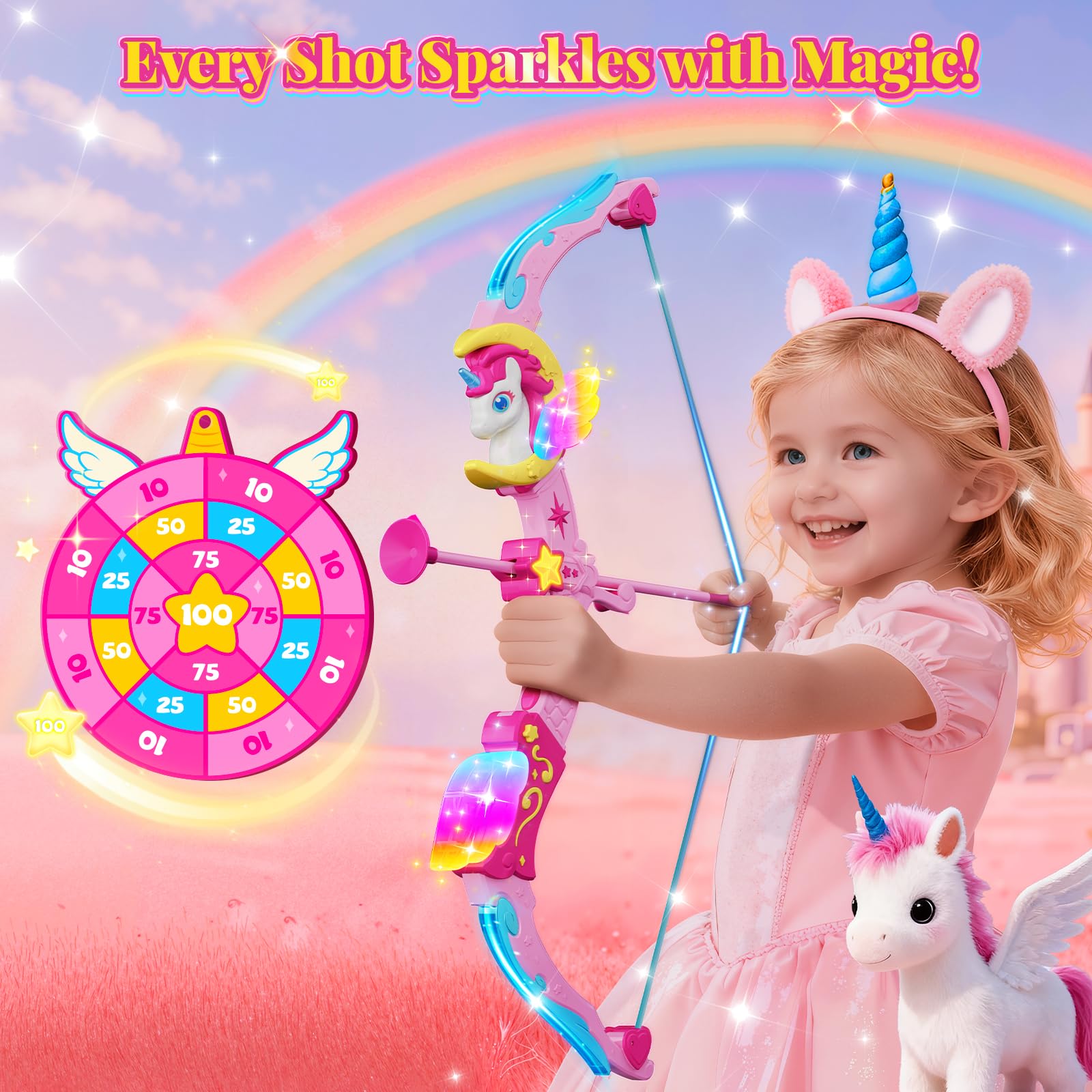 Hanroni dreamy quiver and arrows set to boost imaginative play.