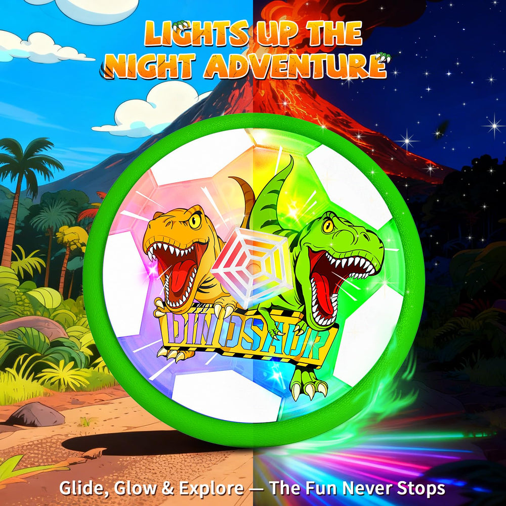 Hanroni full dino light show enhances indoor play with glowing graphics