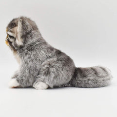 Hansa Pallas Kitten 12-inch full-body pose highlights handcrafted realism for imaginative play.