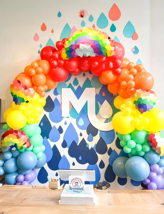 Haolongfa 16ft balloon strip enables easy garland setup for celebrations.