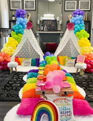 Haolongfa rainbow arch decor ideas for baby showers, birthdays, weddings, and more.