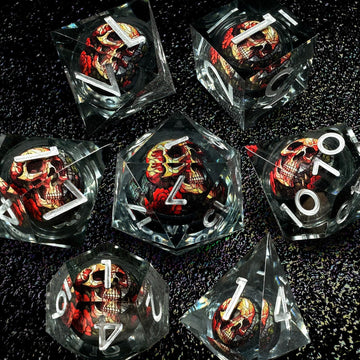 HAOMEJA sharp-edges dice highlight precision craftsmanship for reliable rolls.