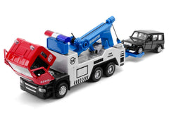 haomsj die-cast SUV included for varied city missions