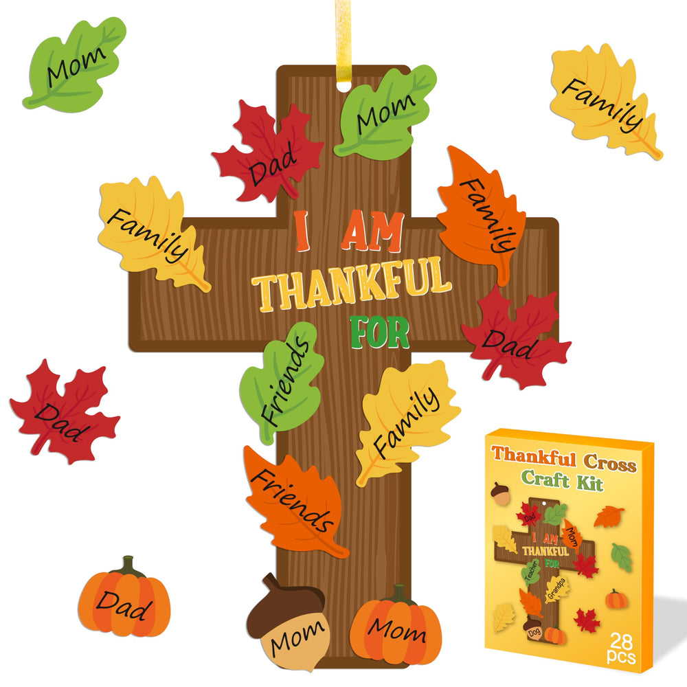 haooryx fall christian cross tree design for festive classroom and home decor.