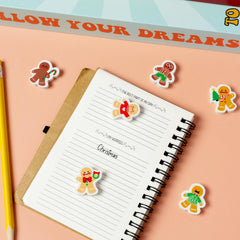 Haooryx gingerbread erasers are non toxic and safe for kids.