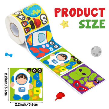Haooryx Rocket sticker brightens planners with space age energy