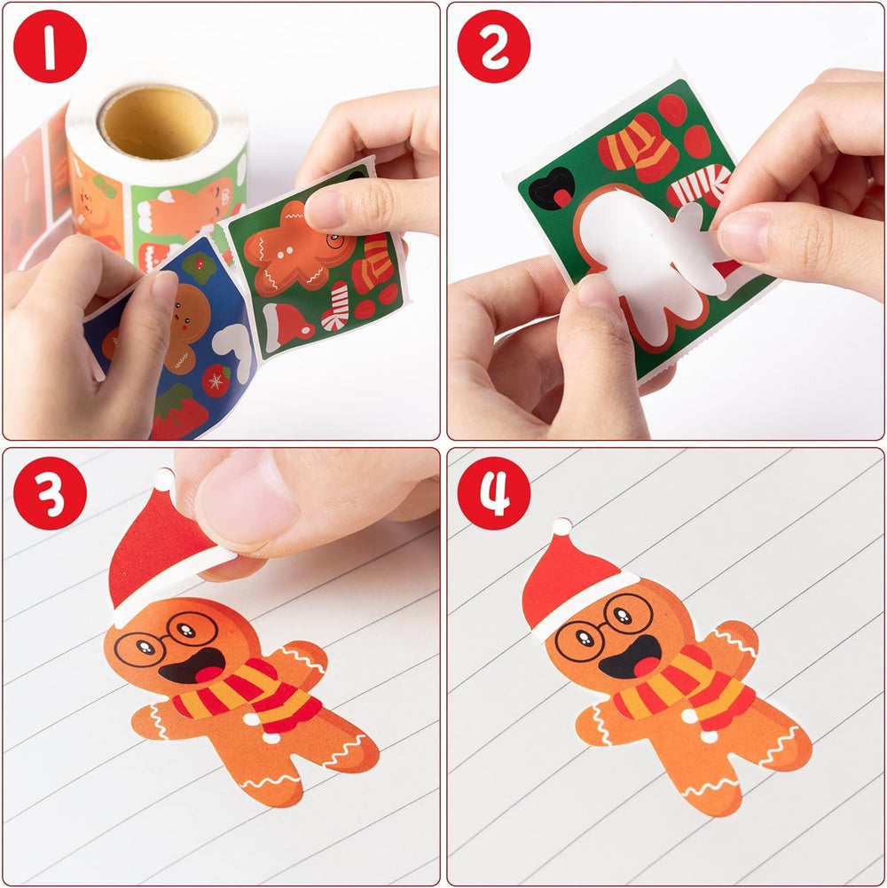 Haooryx stickers decorate walls, windows, notebooks for holiday decor.