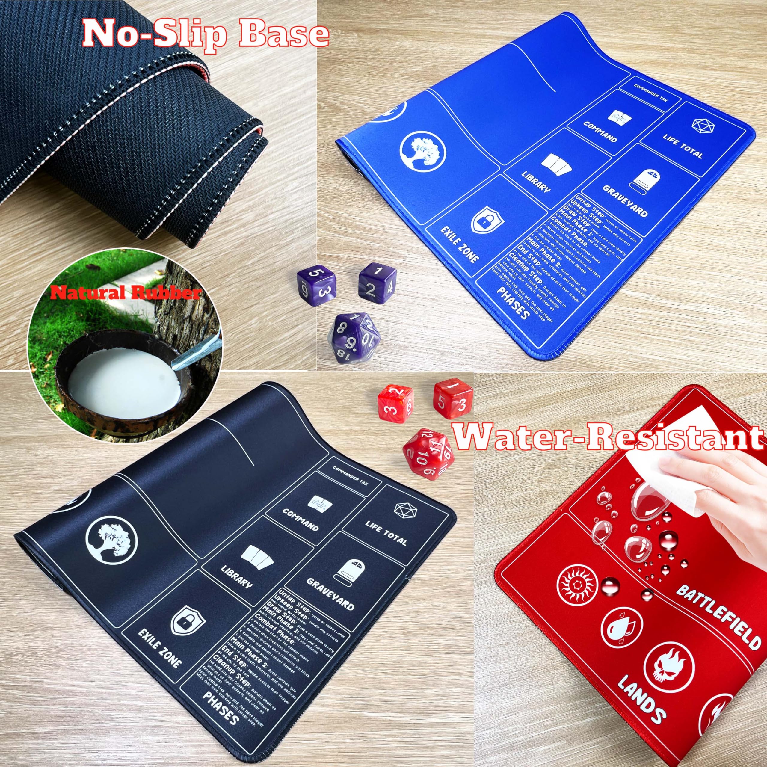 Carrying case shown for portable HaoSiTeck playmats and accessories.