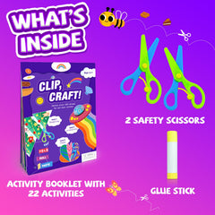 HAOWWLAI craft activities page showing 22 projects for fine motor practice