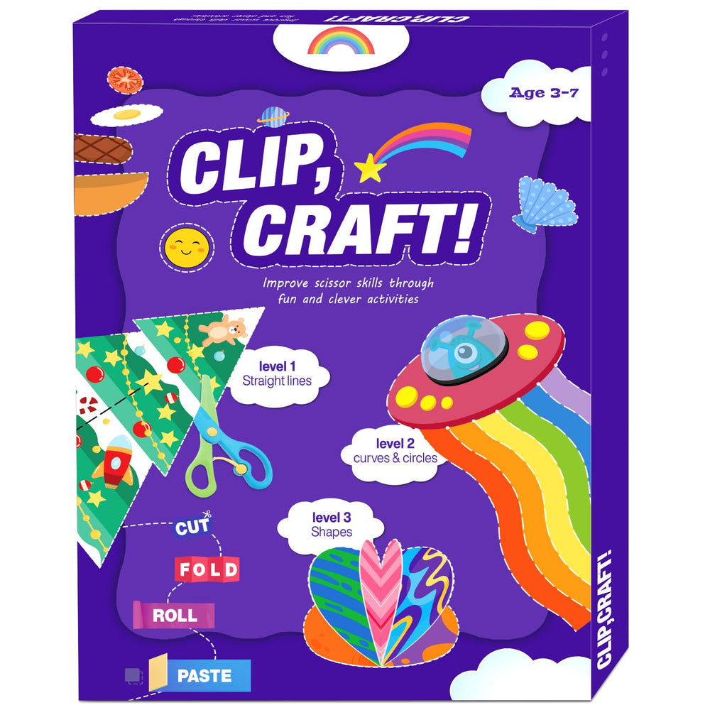 HAOWWLAI toddler scissor skills book cover with beginner-friendly design