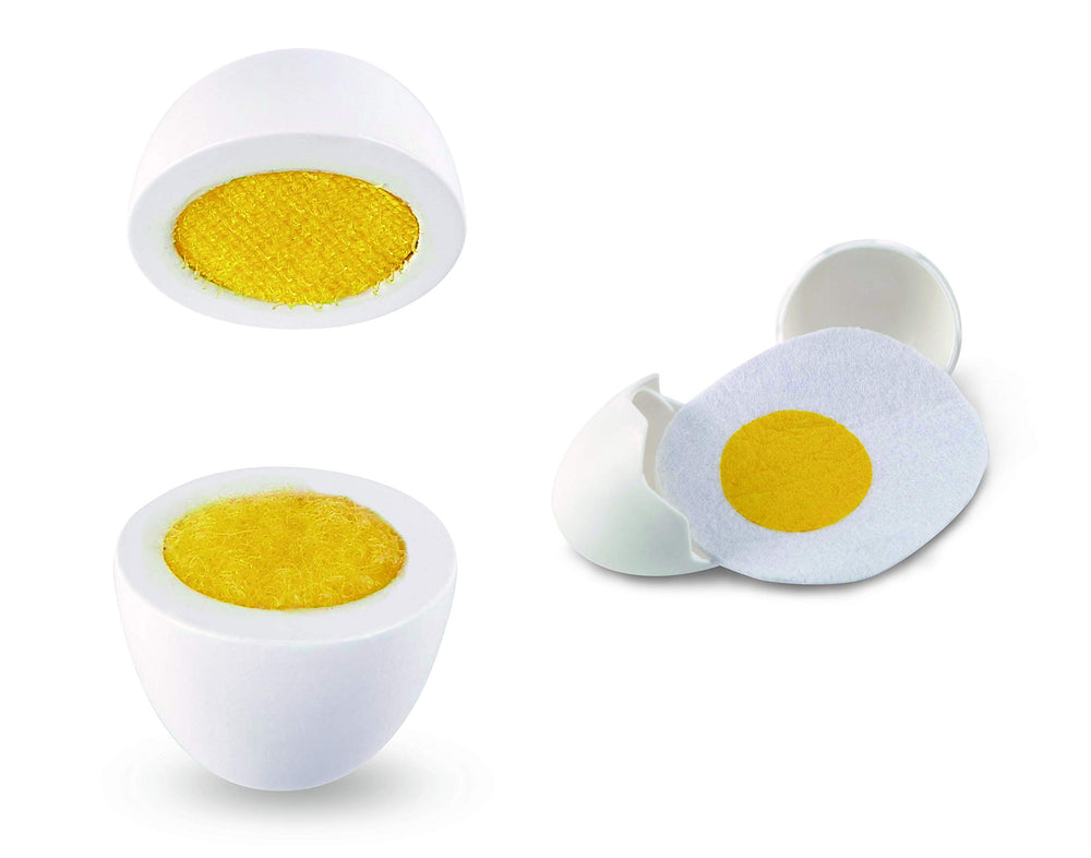 Hape hard-boiled eggs with peelable shells for realistic pretend cooking