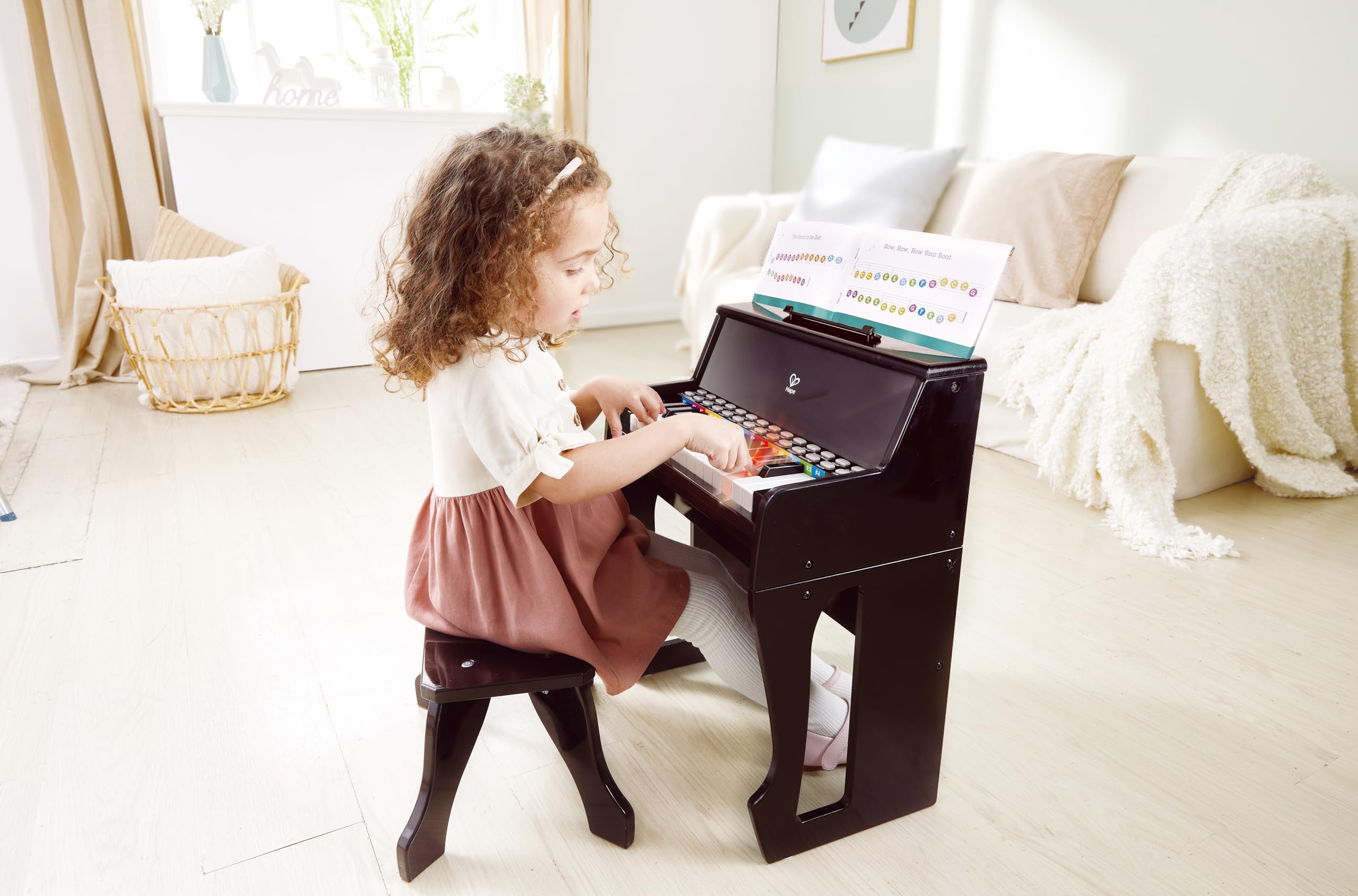 Hape Learn with Lights six tunes and eight beats for guided play