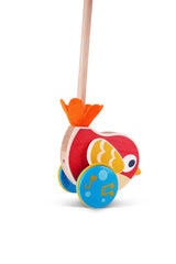 Hape Lilly sturdy wooden construction supports safe, durable play.