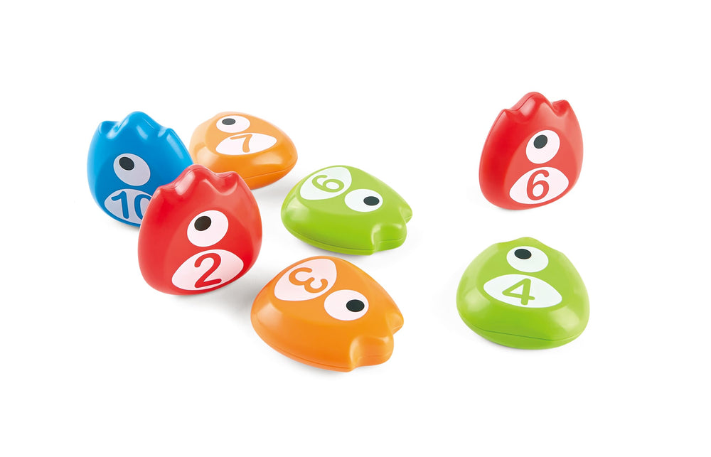 Hape Math Monster Scale features colorful monsters and a durable wood finish.