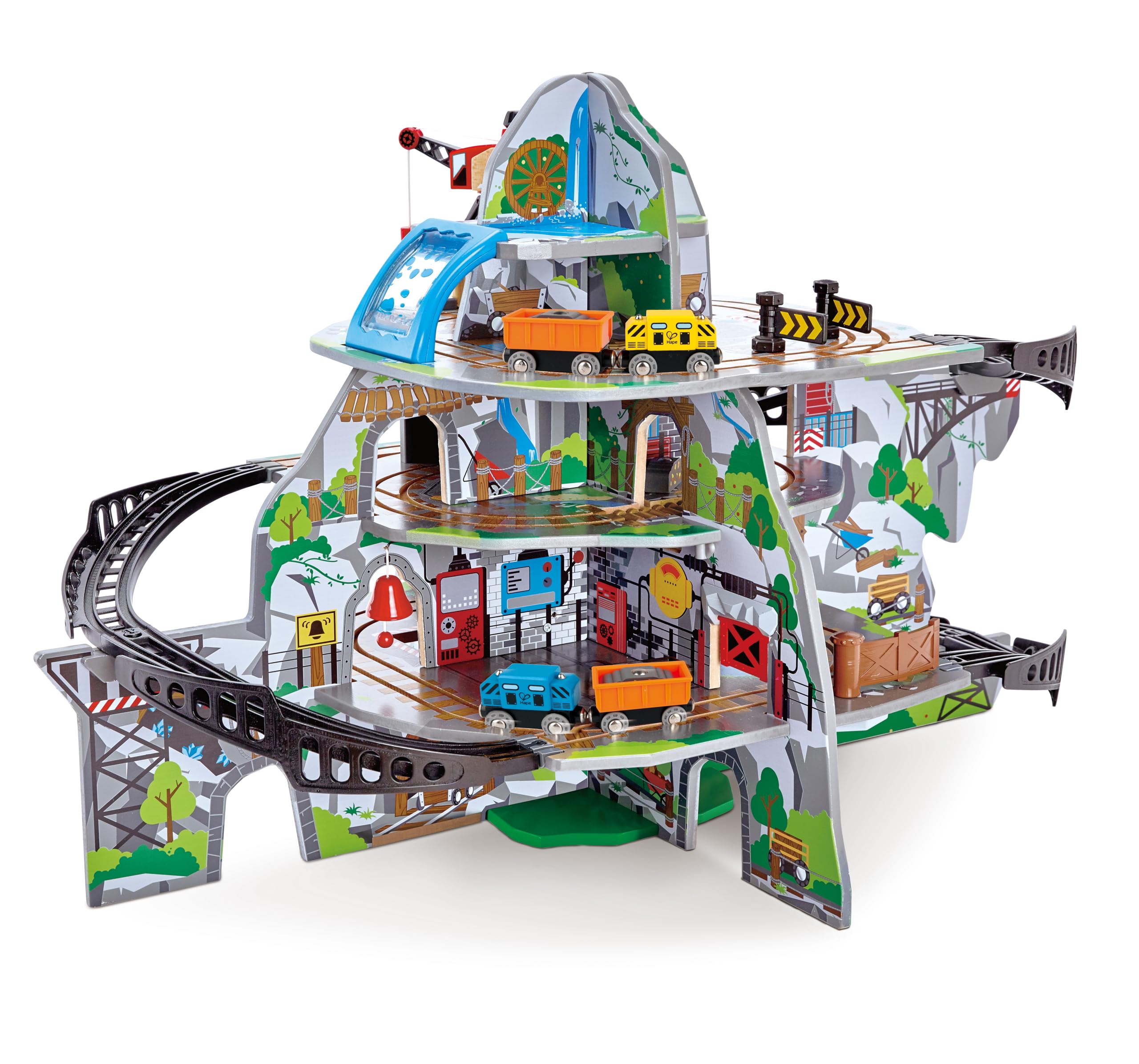 Hape Mountain Mine waterfall tunnel adds dramatic descent and storytelling moments