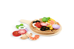 Hape Perfect Pizza Children Playing demonstrates engaging, cooperative pretend play with the set.