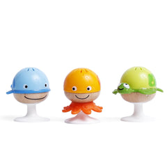 Hape Put-Stay Rattle Set safe, non-toxic materials used