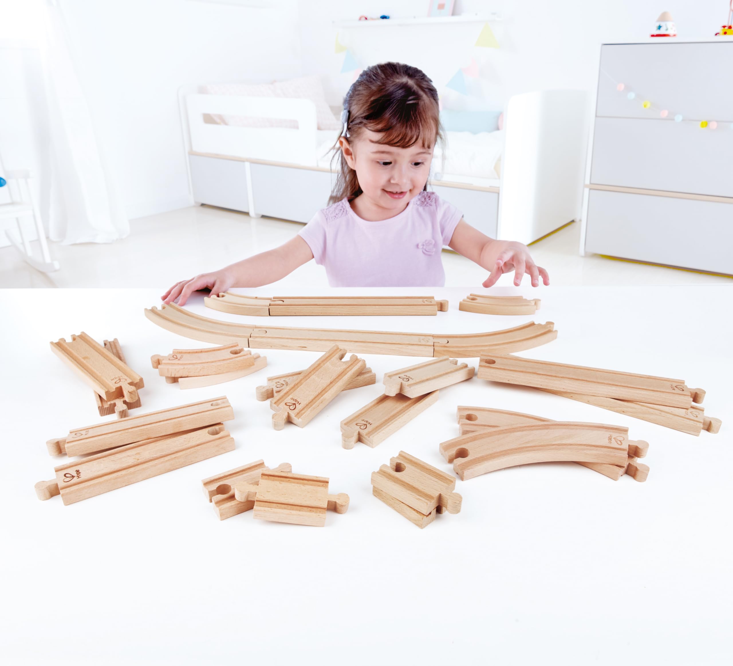 hape expansion adapters enable seamless compatibility with other wooden track brands