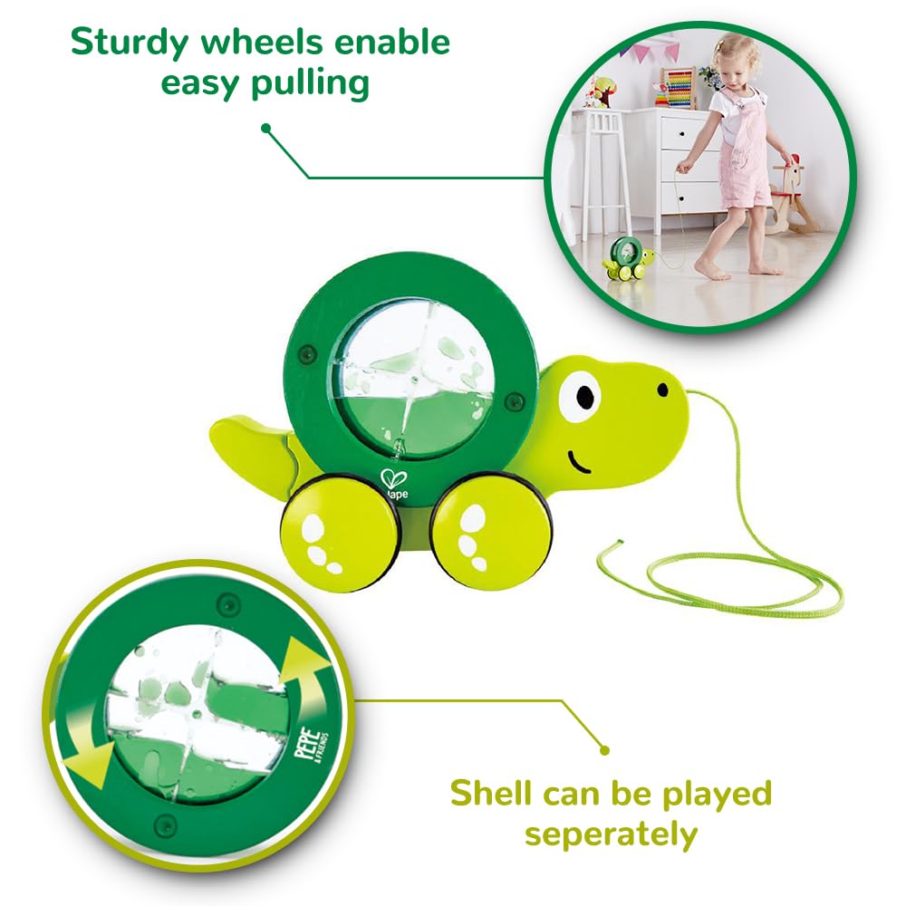 Durable wood construction with child-safe paint for long-lasting toddler play.