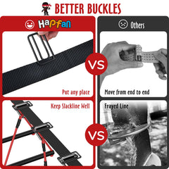 Hapfan 360-degree ninja-wheel adds dynamic spins for active play.