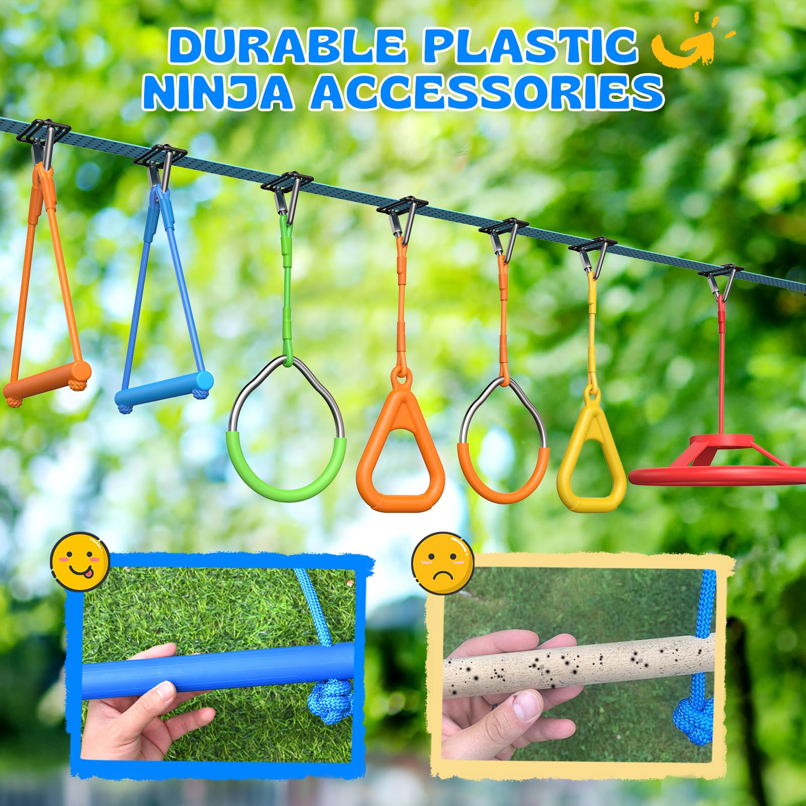 Hapfan climbing net boosts balance and adventurous exploration.