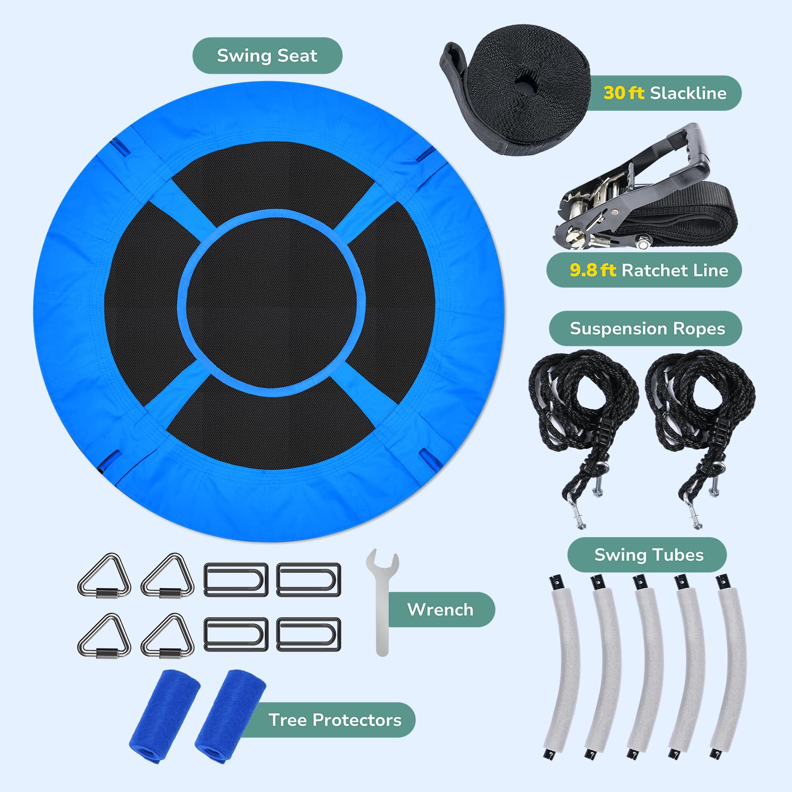 Hapfan portable setup suitable for backyard, park, and camping adventures