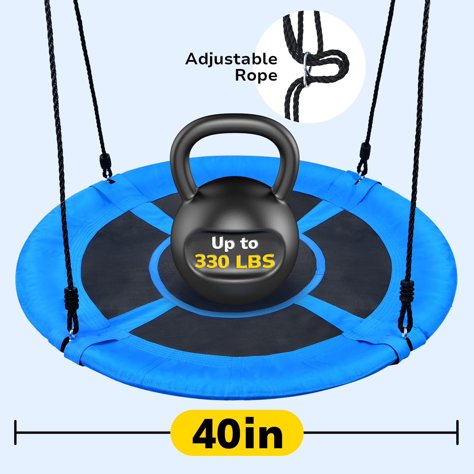 Hapfan trapeze bar and ninja twister attachments for varied activities