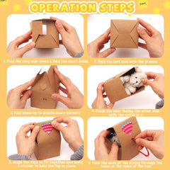 Bear hang tags and packaging offer cute keepsake options.