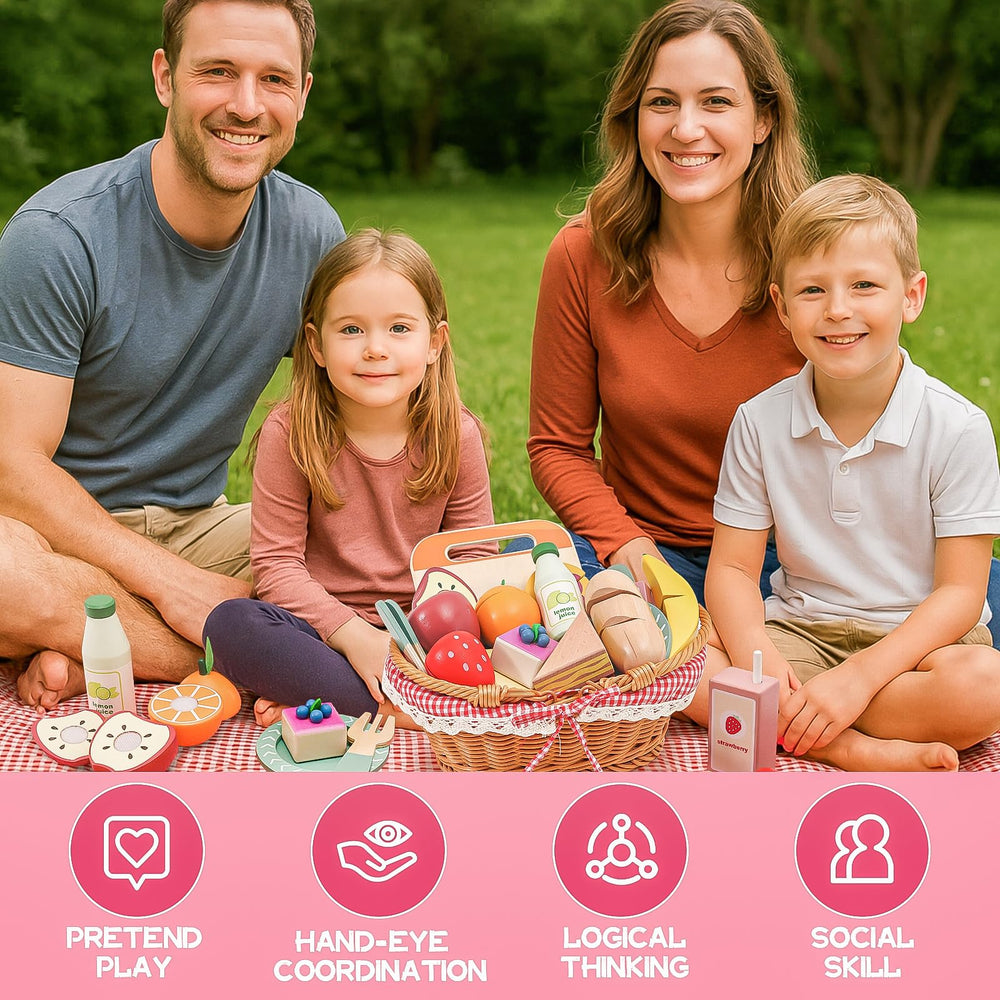 HAPGFS bakery treats and fruit options fuel imaginative snack-time storytelling.