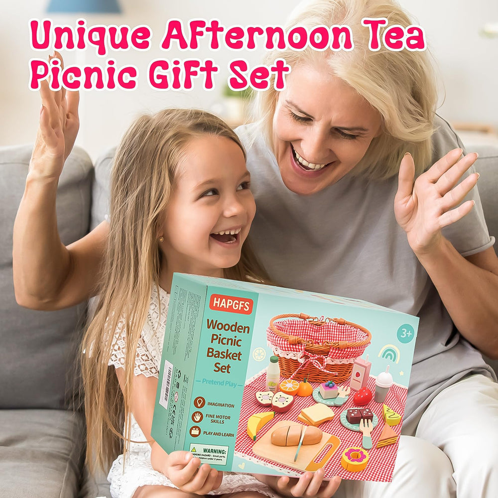 HAPGFS gingham mat and accessories create cozy picnic and tea party moments.