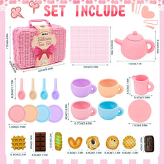 HAPGFS silicone coasters help protect surfaces during pretend tea time.