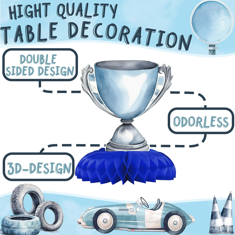 HaPiBiDesign Easy Setup Racing Decor saves time during party preparations.