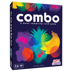 Happy Camper Combo card game cover—vibrant art for family game night.