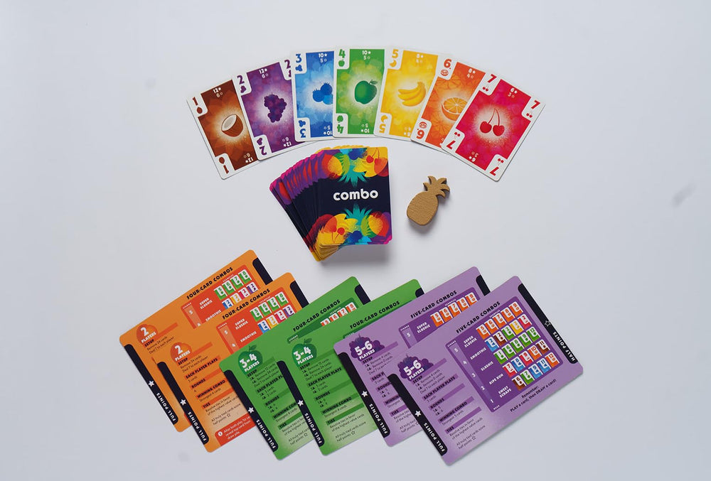 Happy Camper Combo family night scene—2-6 players enjoying portable fun.