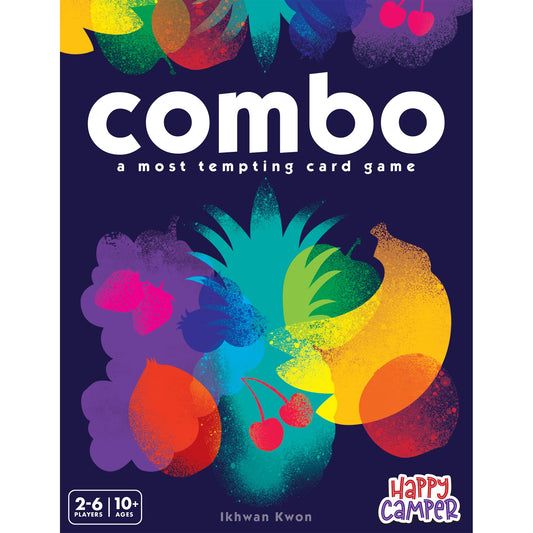 Happy Camper Combo game-play area—compact setup ideal for easy living room sessions.